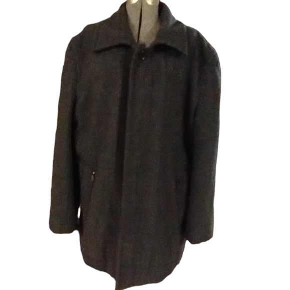 Size L boulevard pea coats thigh high men streetwear style jacket - Picture 14 of 16